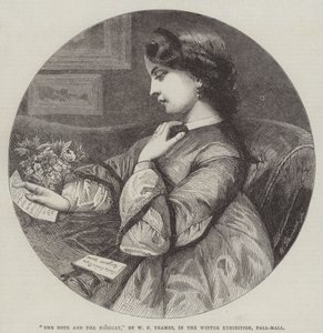 La nota y el ramillete de William Frederick Yeames